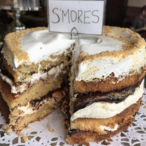 NEW S'MORES CAKE